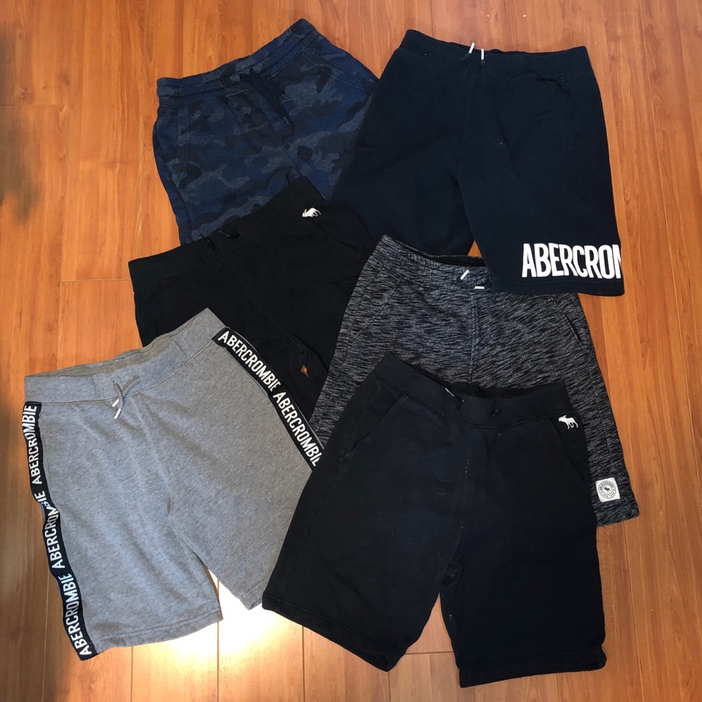 Abercrombie Kids: LOT OF 6! Elastic Shorts